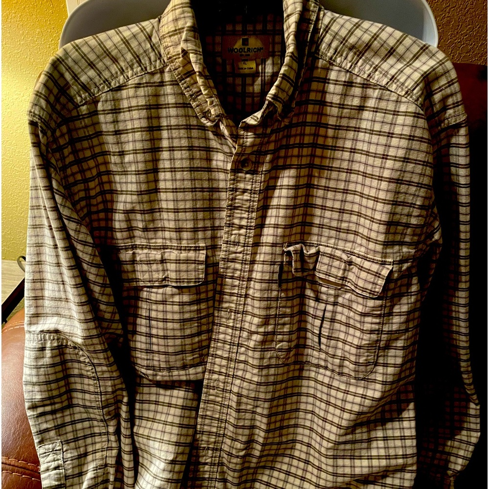 WOOLRICH X LARGE BUTTON UP  SHIRT